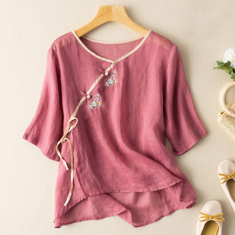 Chemise en lin Amara