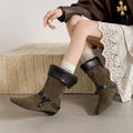 Botas de ante genuino Queli
