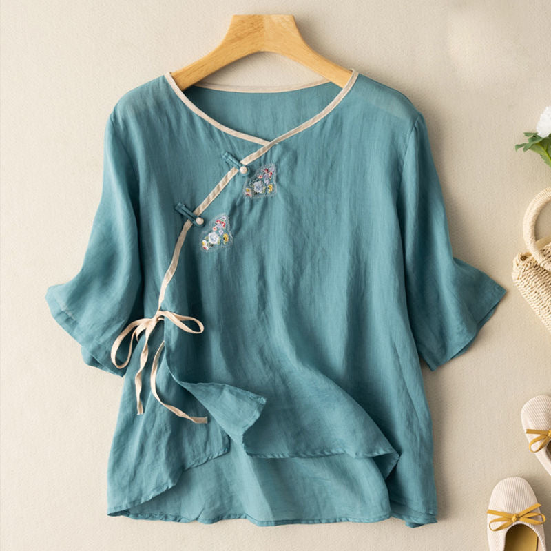 Chemise en lin Amara