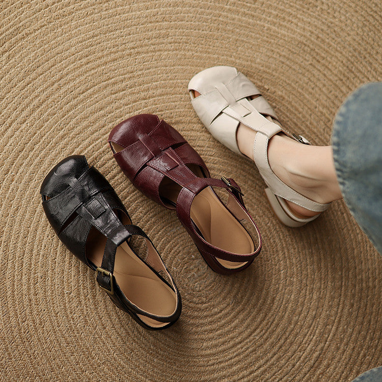 Amelie Genuine Leather Shoes