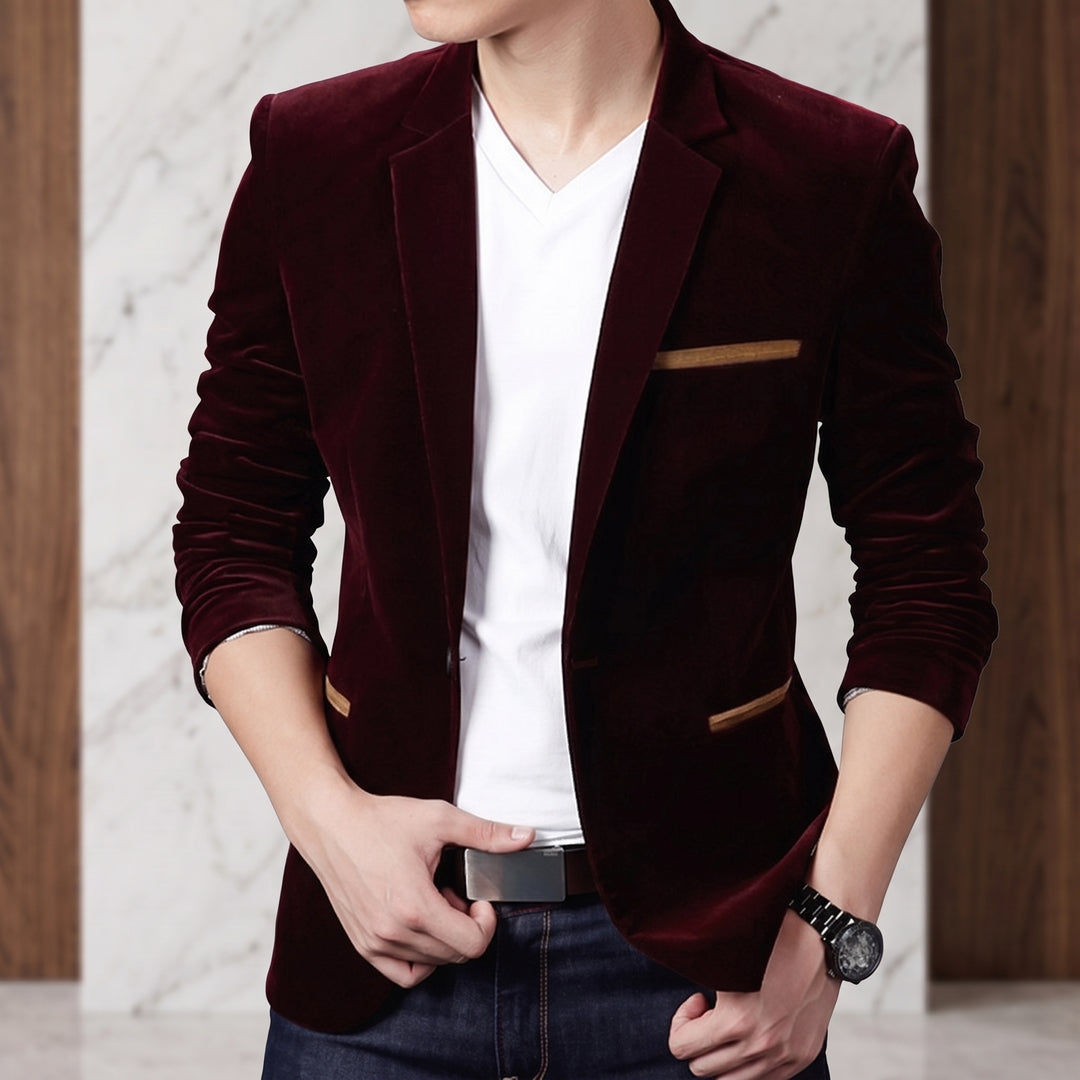 Barrington-Blazer mit Soft-Touch-Oberfläche