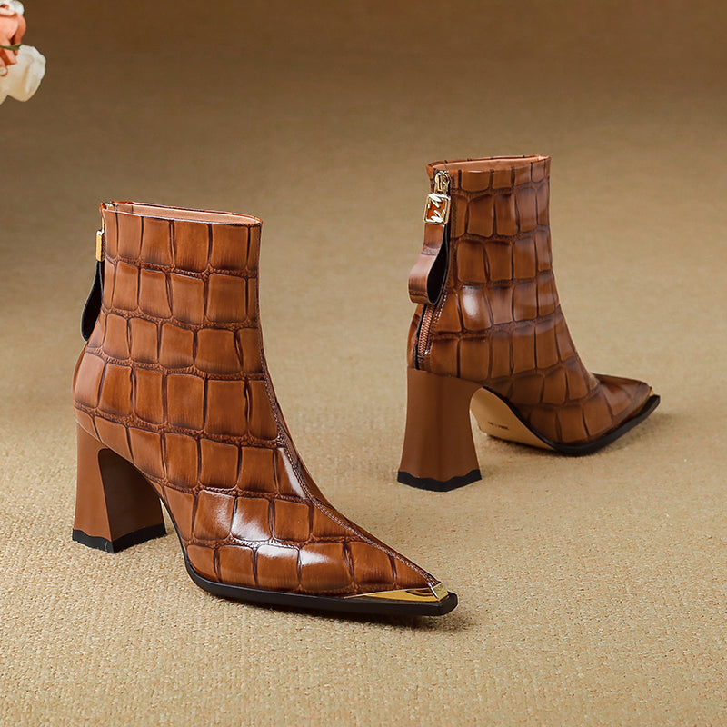 Levia Echtleder-Stiefel