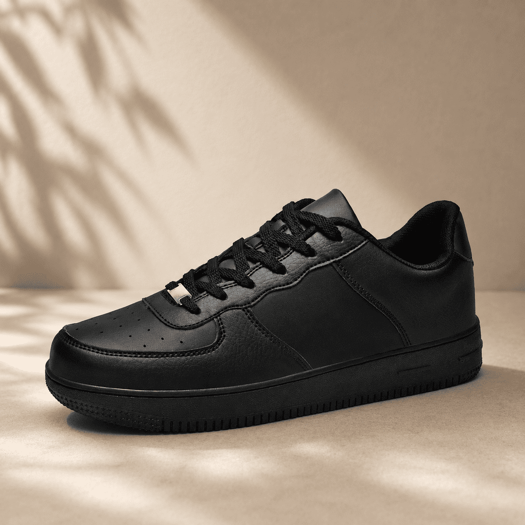 Klassiske sneakers med snørebånd