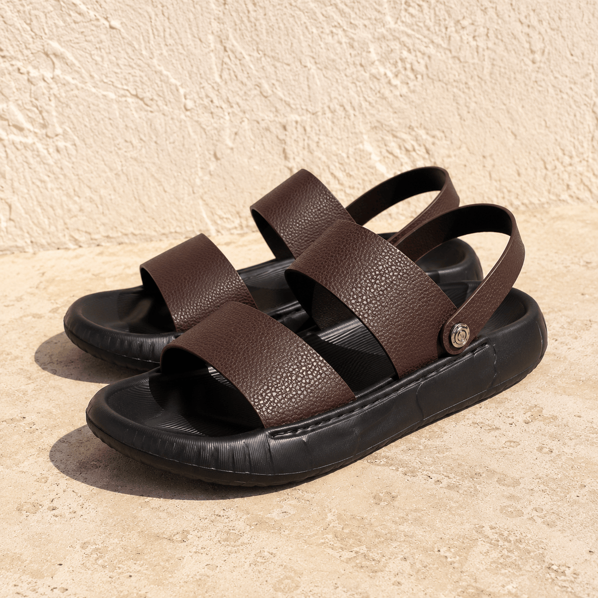 Strandsandale aus Leder
