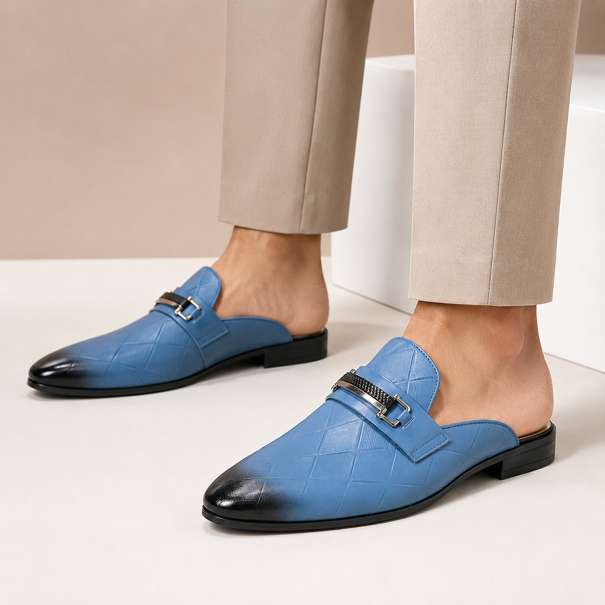Mules in pelle bovina Tivaro