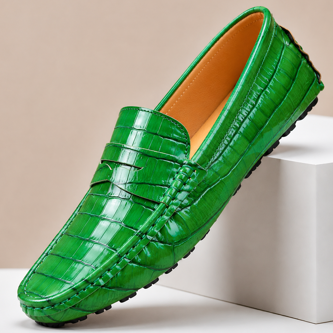 Valmonto loafers i ægte læder
