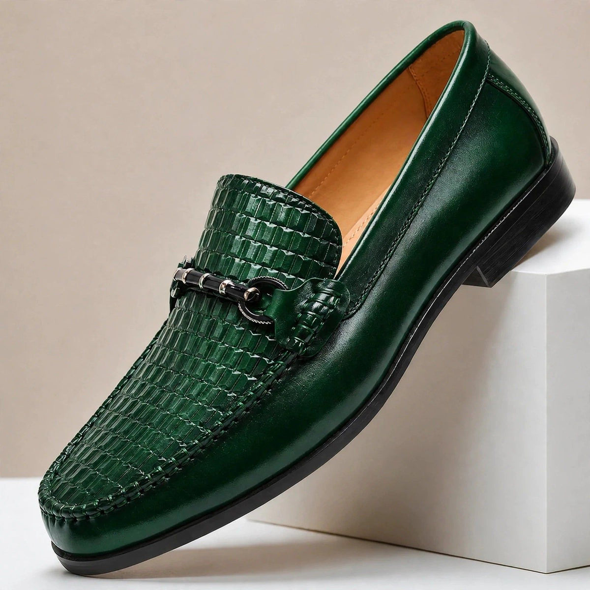 Cedric Cowhide Leather Loafers