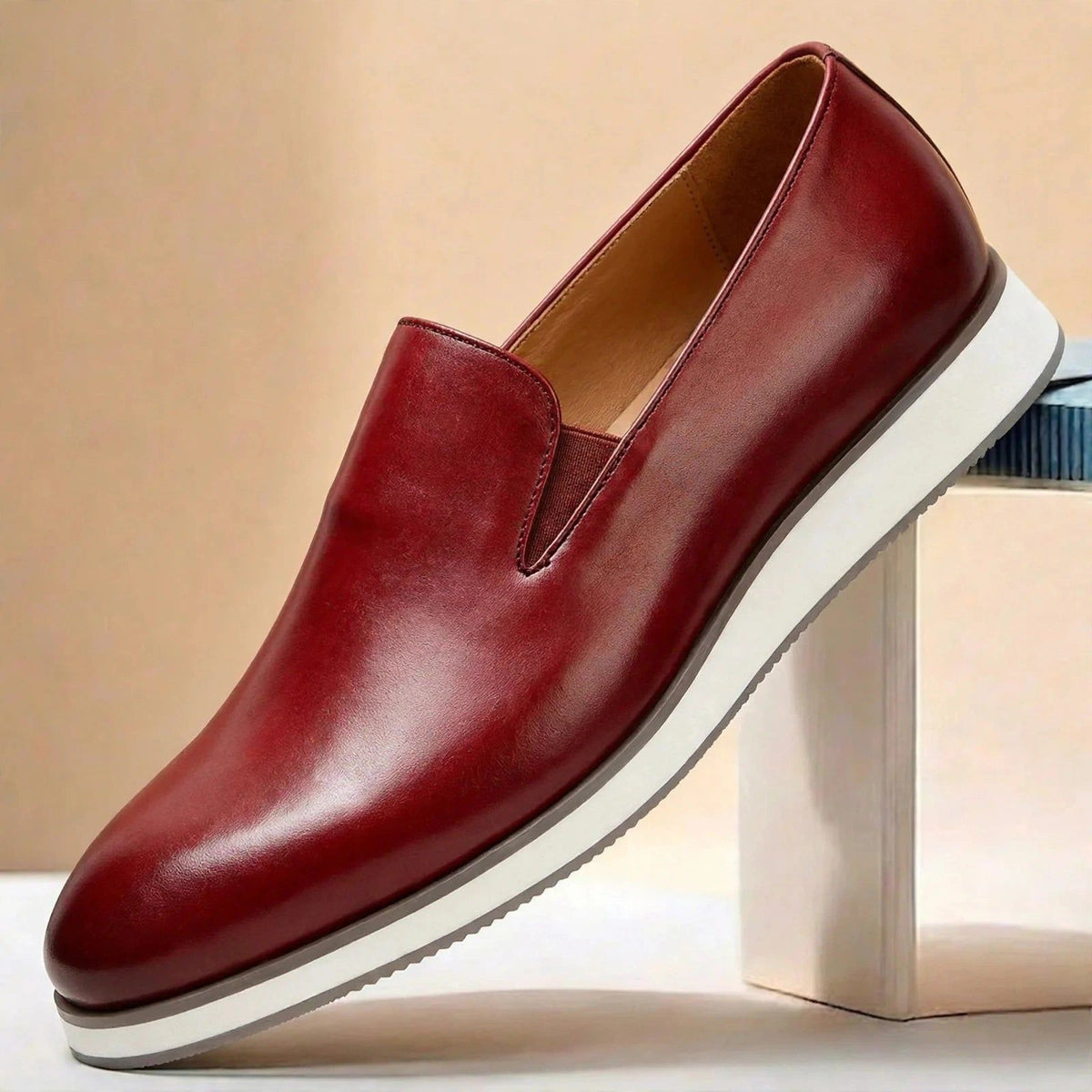 Matthias Cowhide Leather Loafers