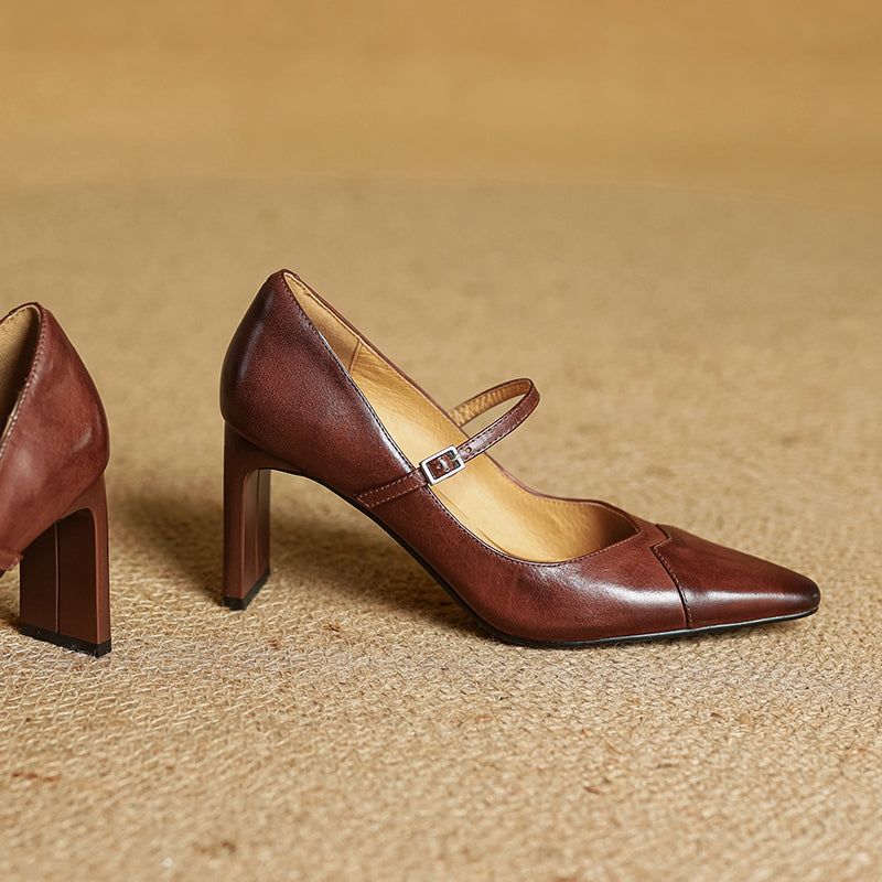Tacchi Emily in vera pelle