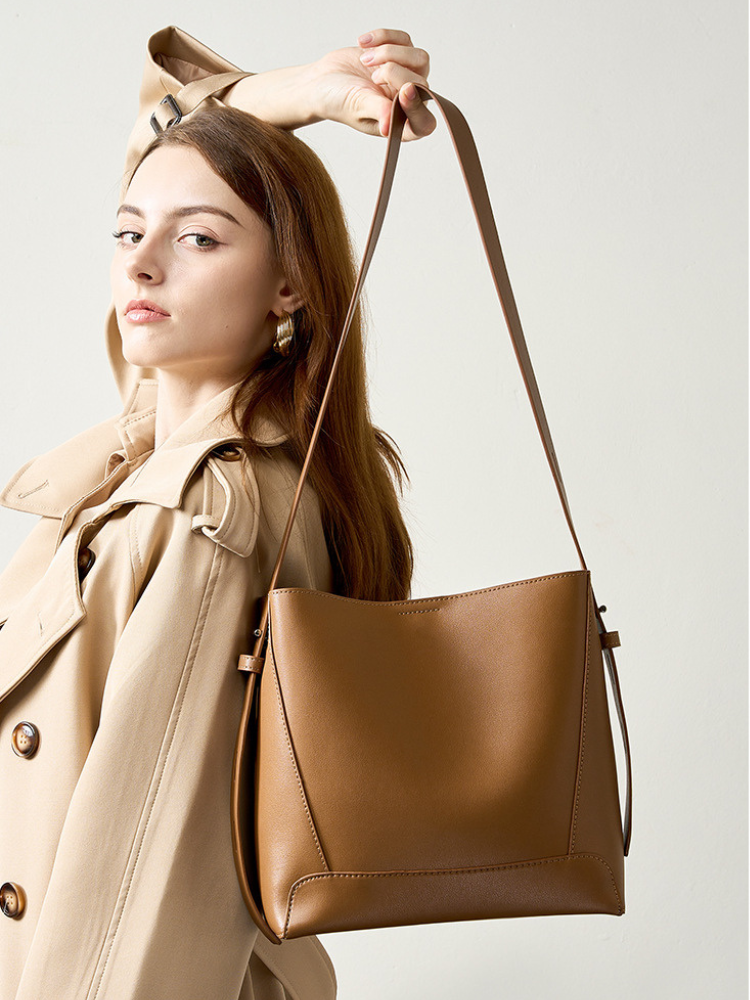 Bolso tote de piel Adeline