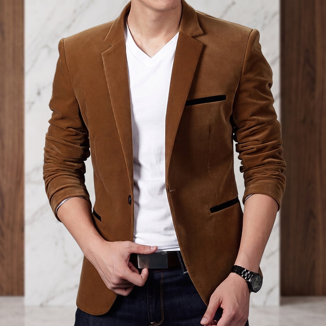Barrington-Blazer mit Soft-Touch-Oberfläche