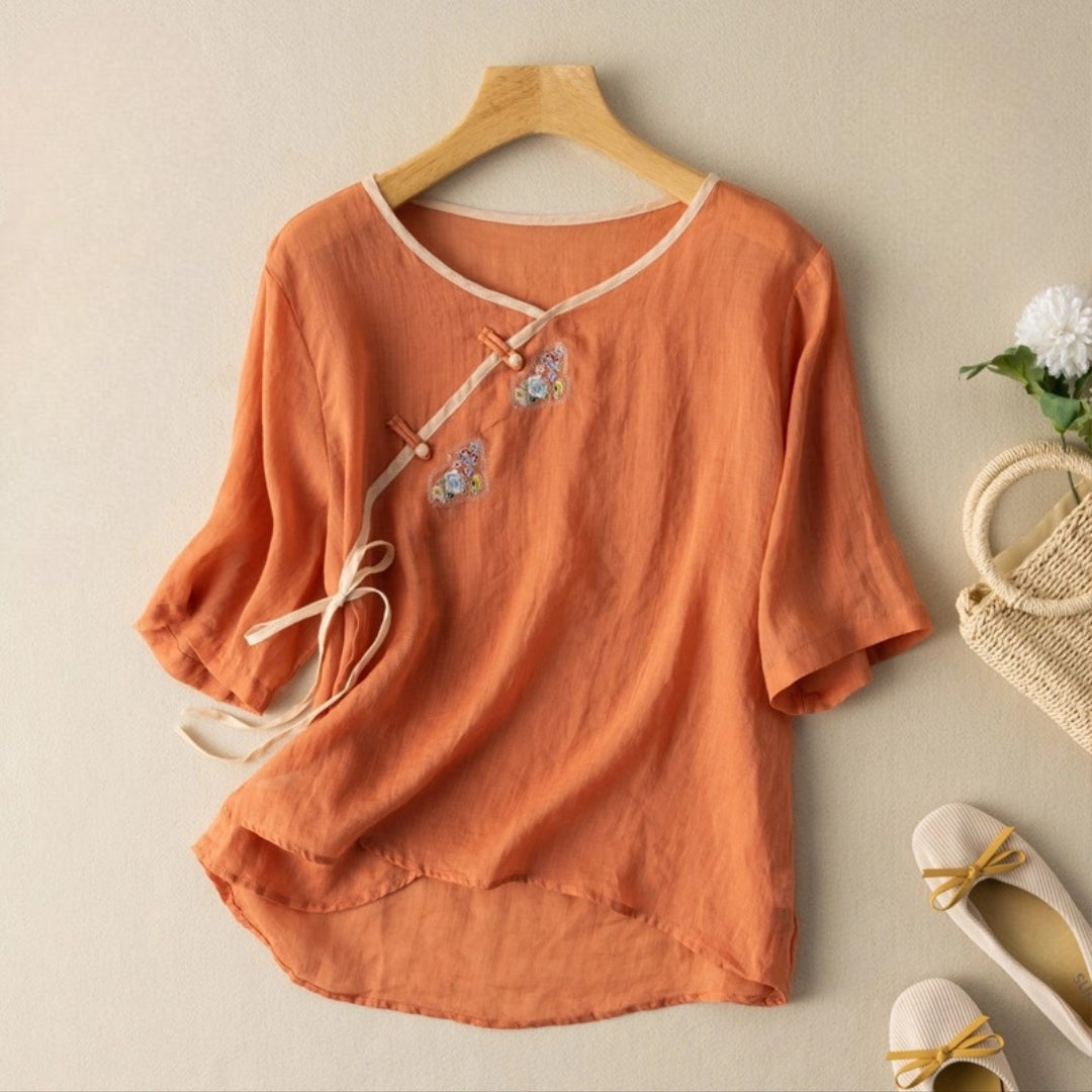 Chemise en lin Amara