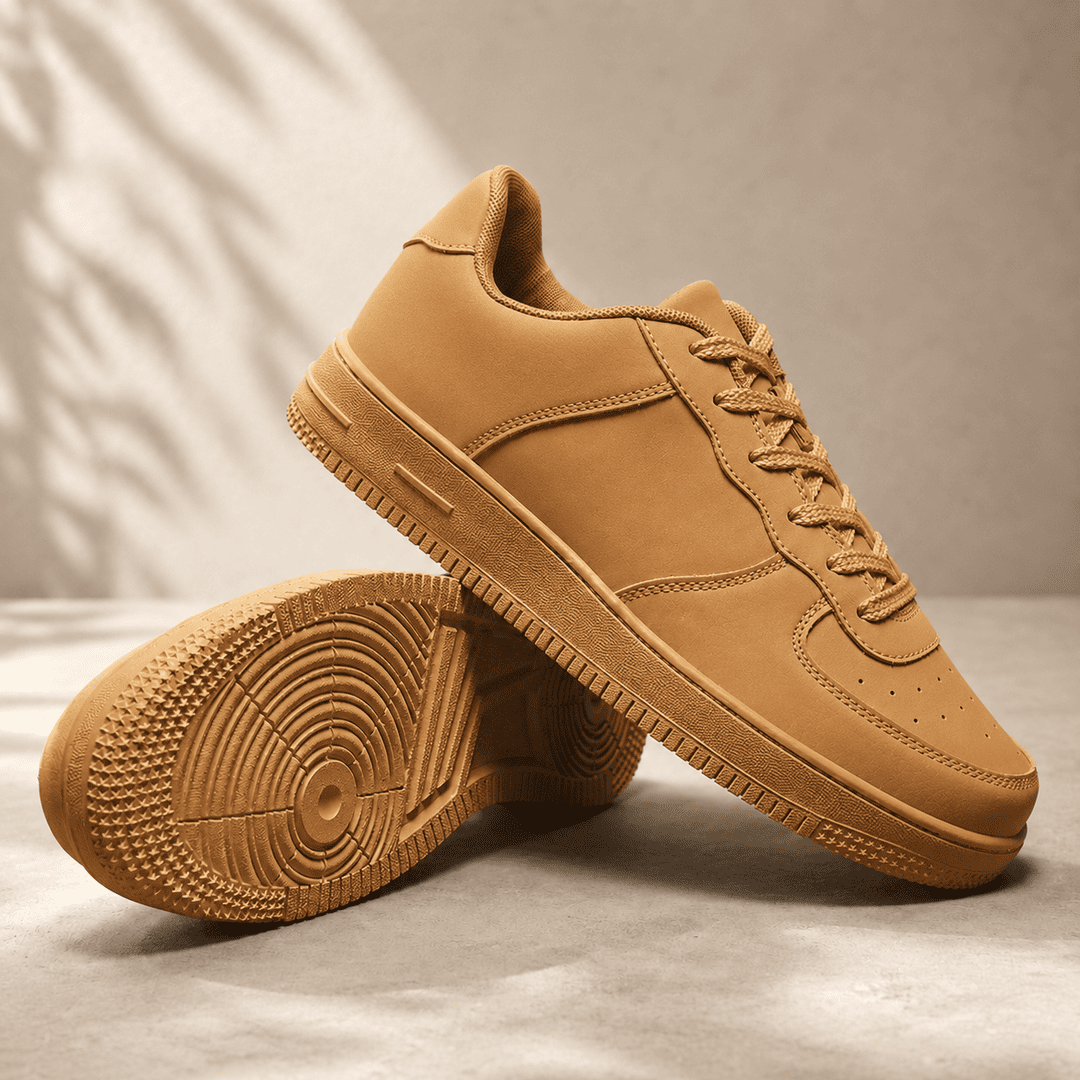 Klassiske sneakers med snørebånd