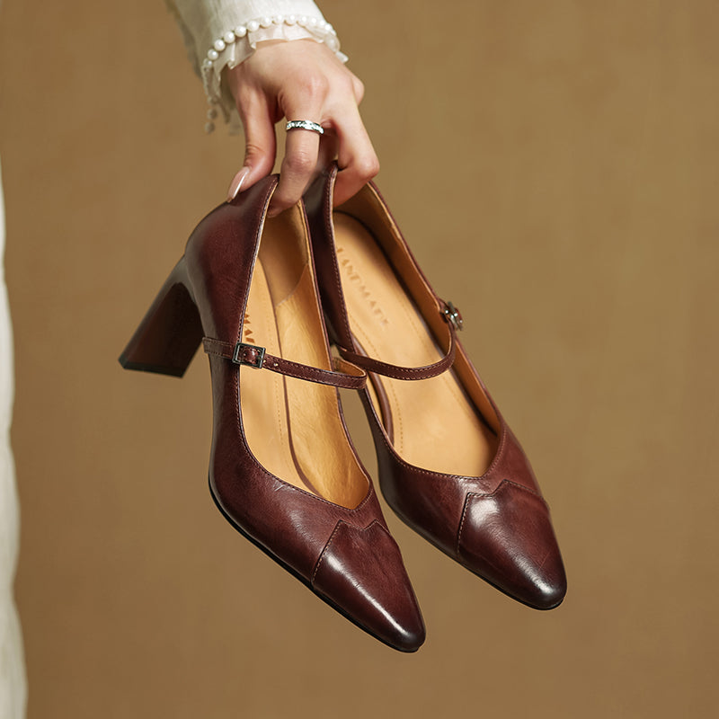 Tacchi Emily in vera pelle