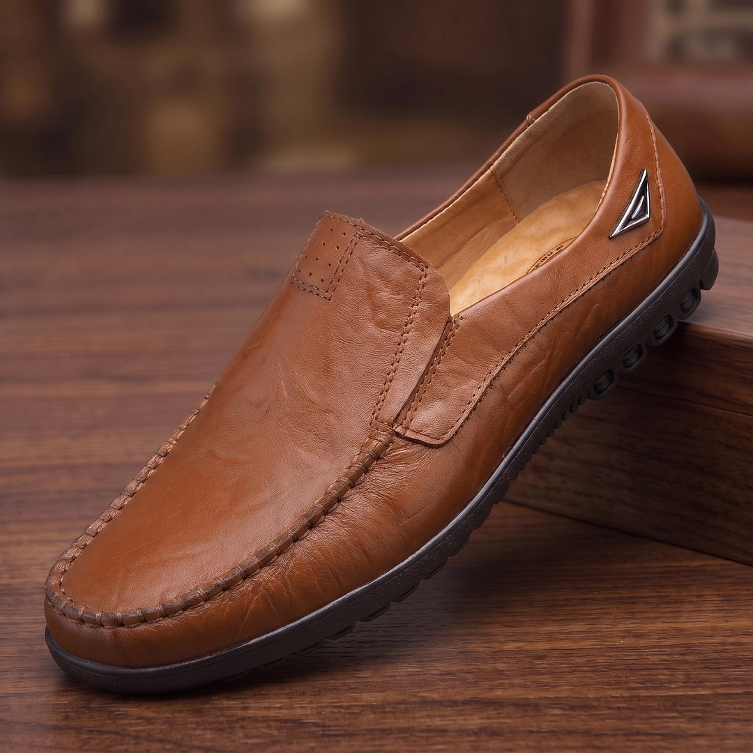 Wescott loafers i läder