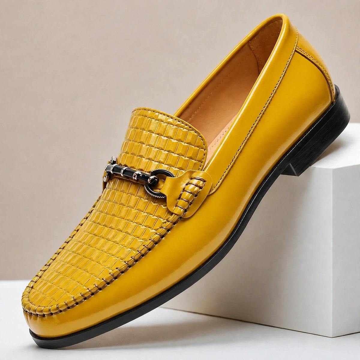 Cedric Cowhide Leather Loafers