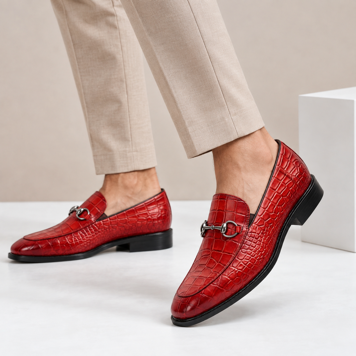 Beckett Cowhide Leather Loafers