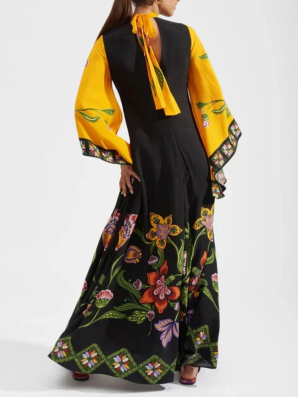 Abito lungo oversize, comodo e ampio