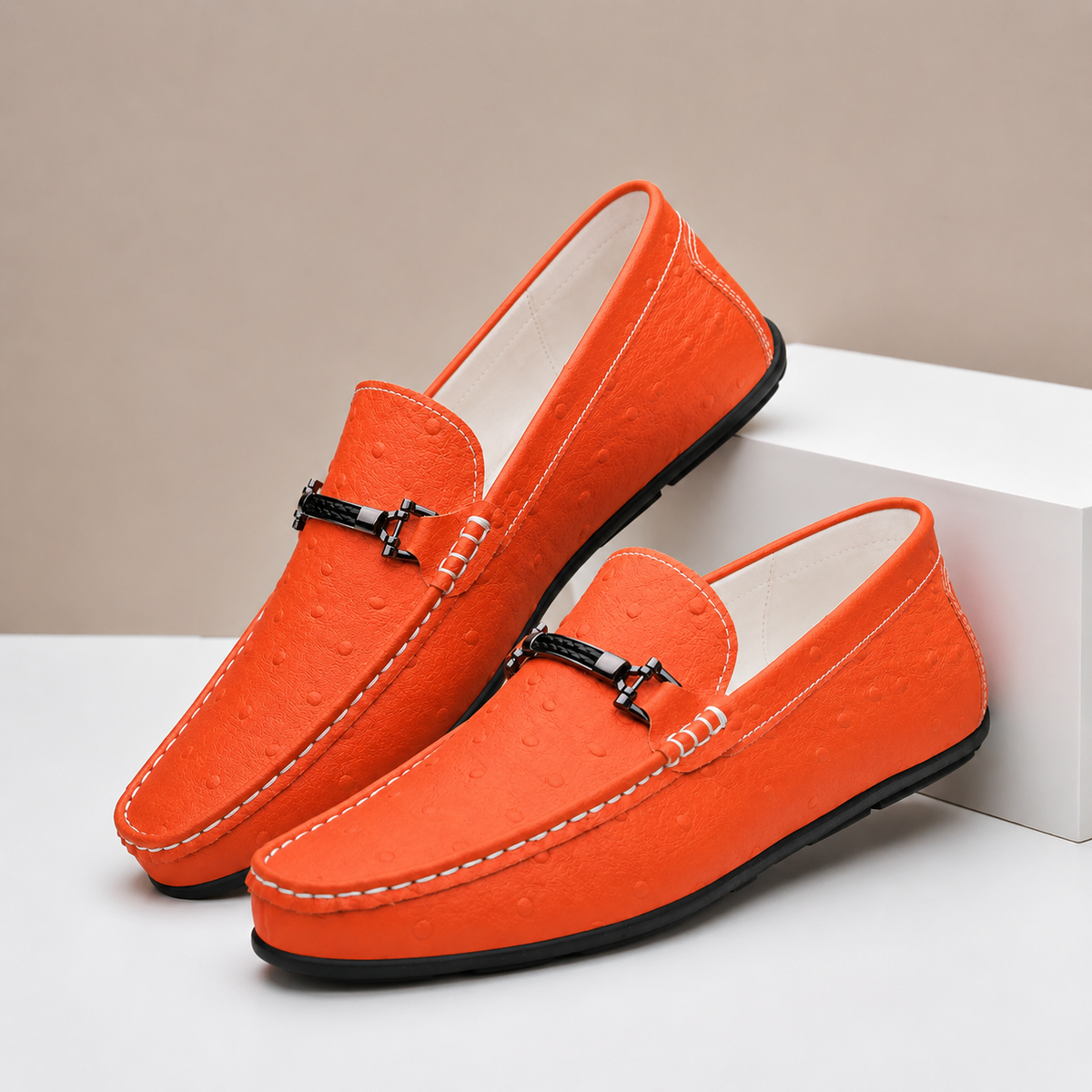 Porto Loafers i Äkta Läder