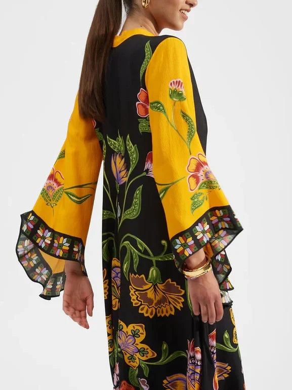Abito lungo oversize, comodo e ampio