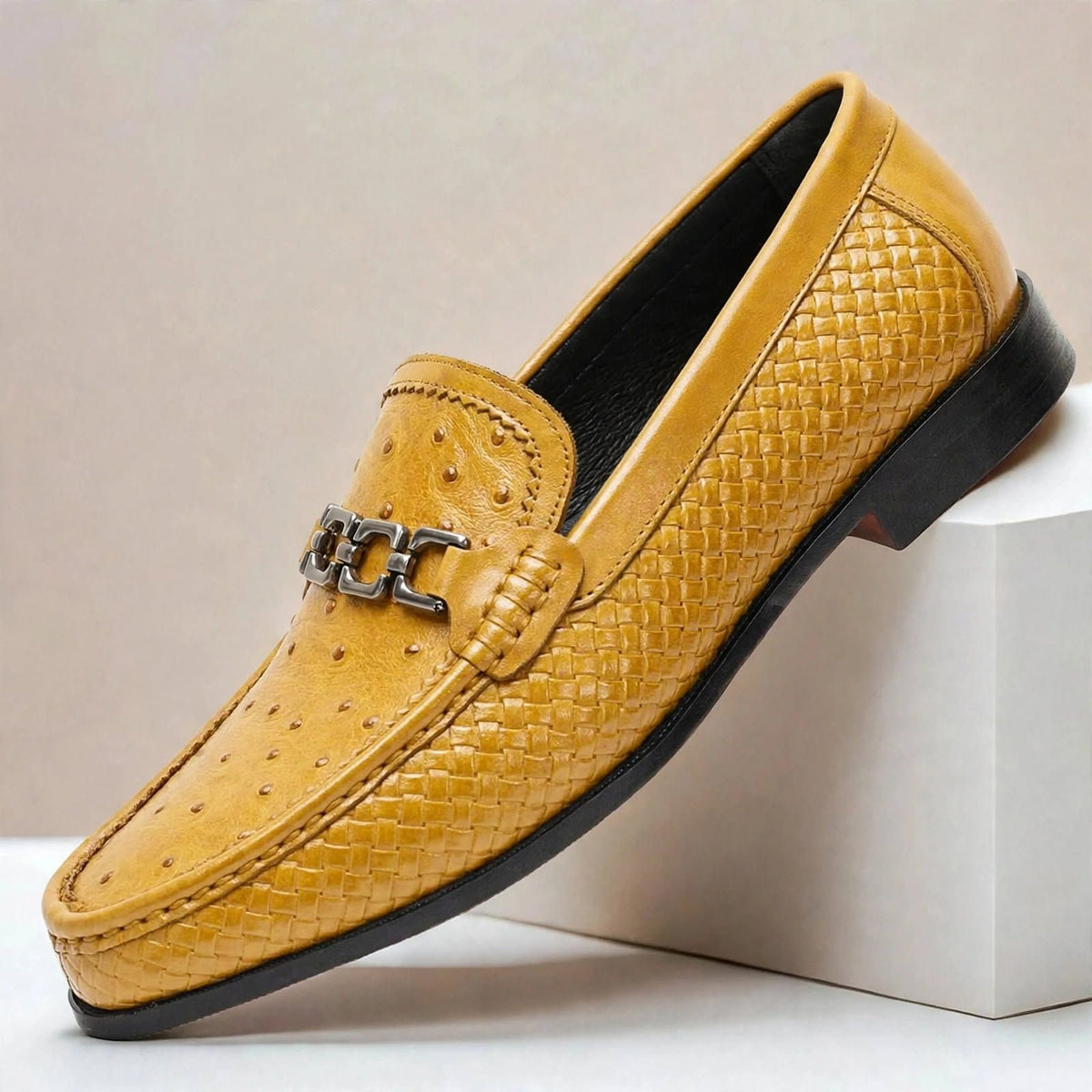 Mocassini Reece in pelle di vacchetta