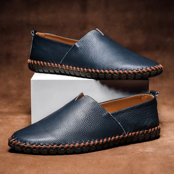 MASSIMO LÆDERLOAFERS