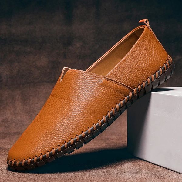 MASSIMO LÆDERLOAFERS