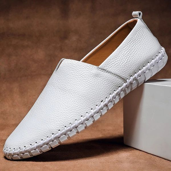 LORENZO LEATHER LOAFERS