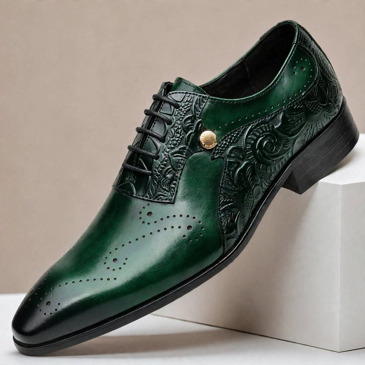 Quentin Cowhide Leather Shoes