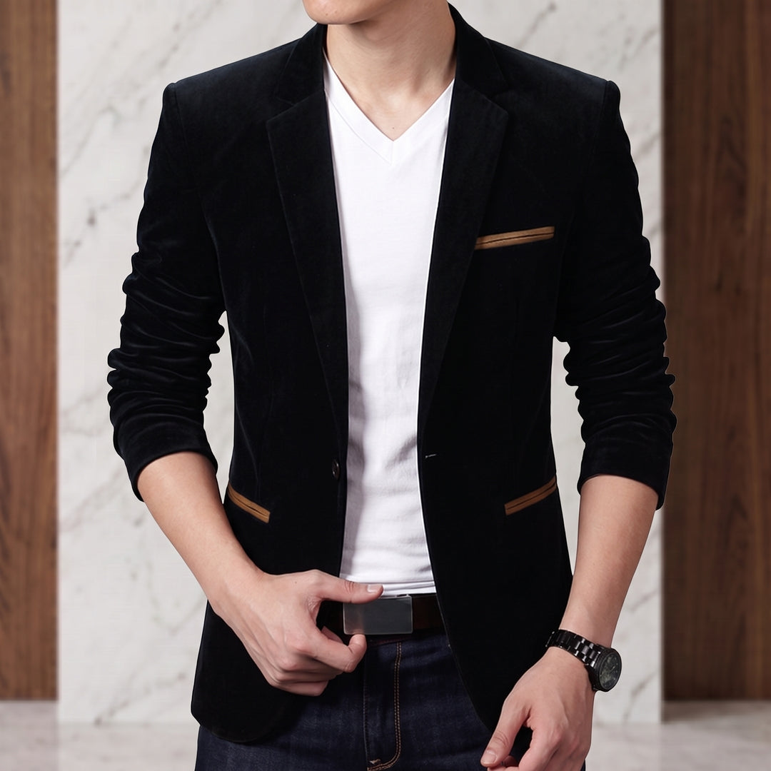 Barrington-Blazer mit Soft-Touch-Oberfläche