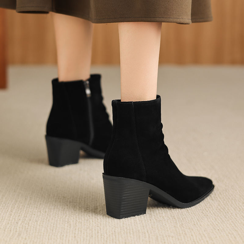 Botines Meren de ante auténtico