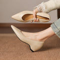 Hilda spitze High Heels aus echtem Leder