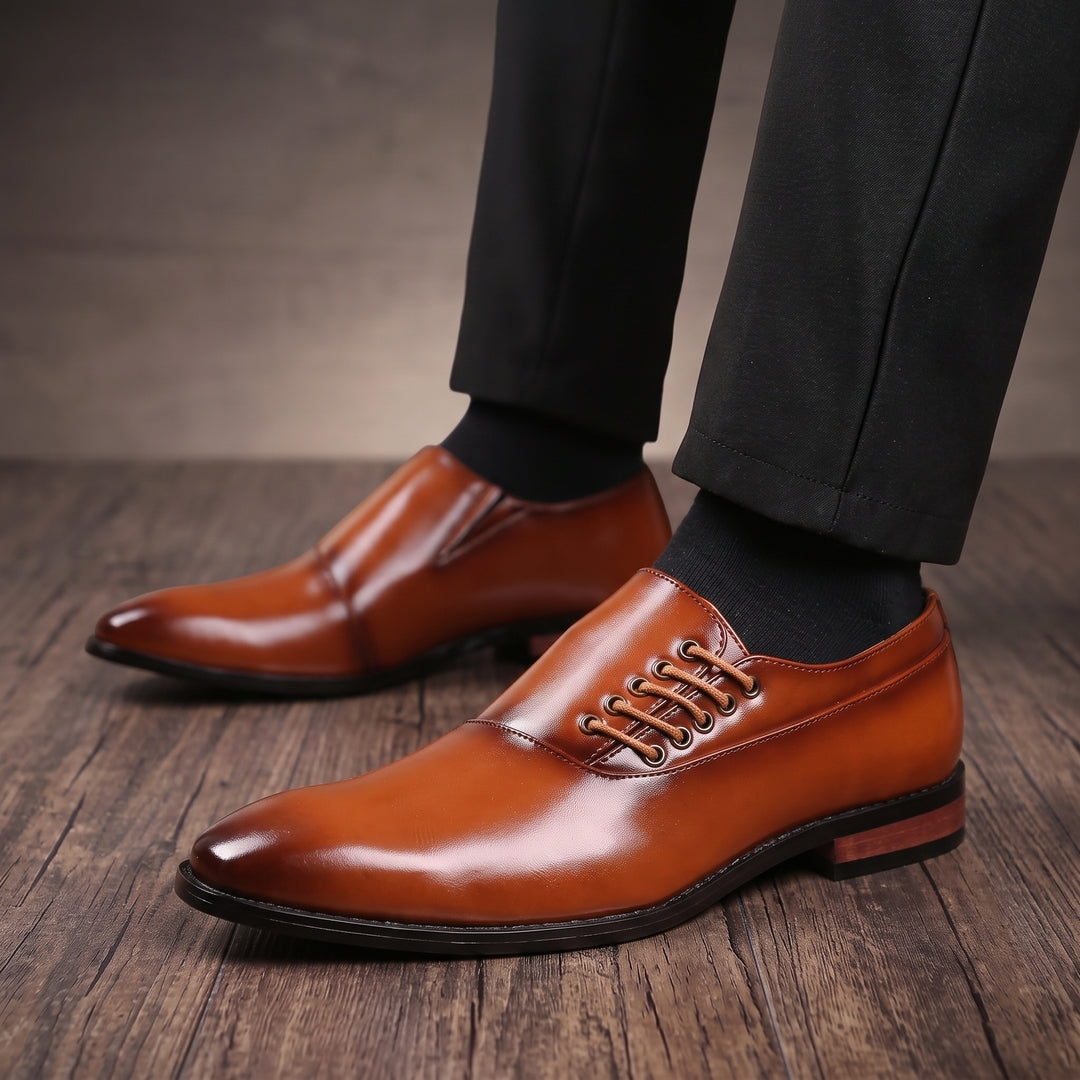 Sapato Oxford Hartcliffe em Pele