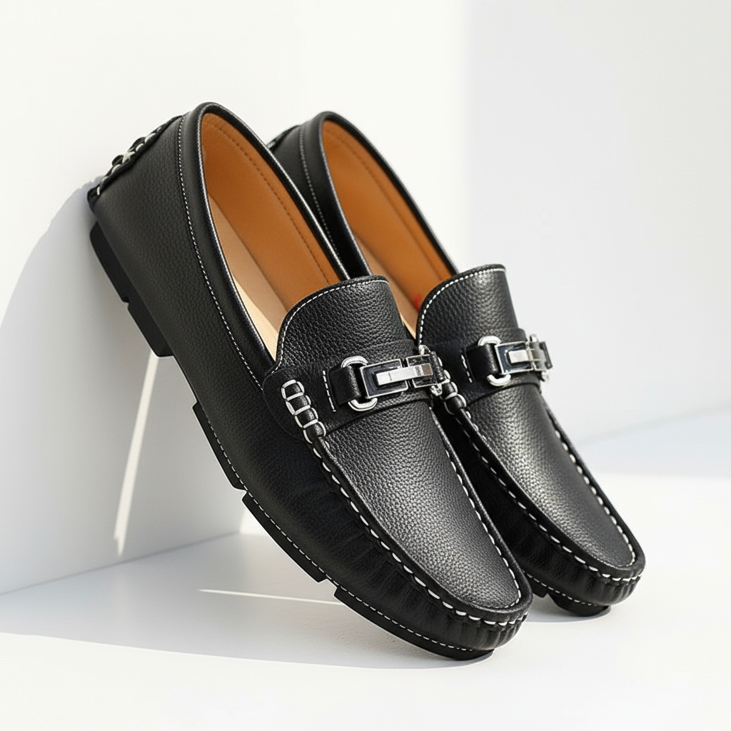 Torino Loafers van Echt Leer