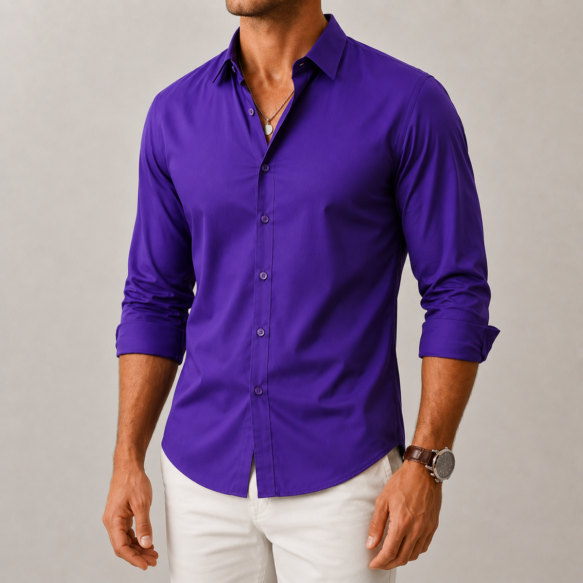 Camisa Social Antirrugas Devor