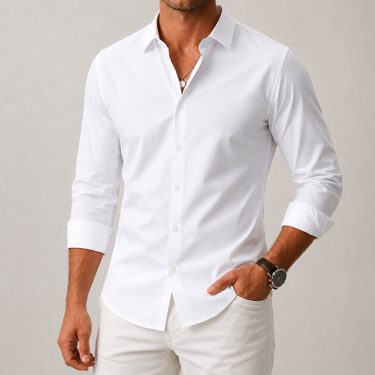 Camisa Social Antirrugas Devor