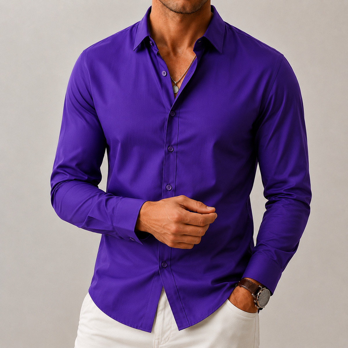 Camisa Social Antirrugas Devor