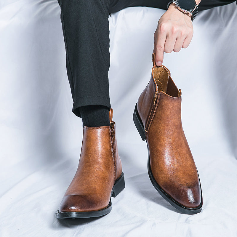 Botas de cuero Largo