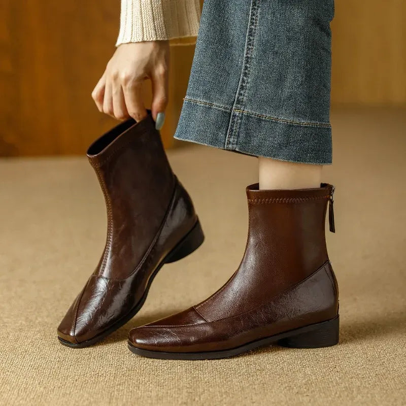 Eloise Leather Boots