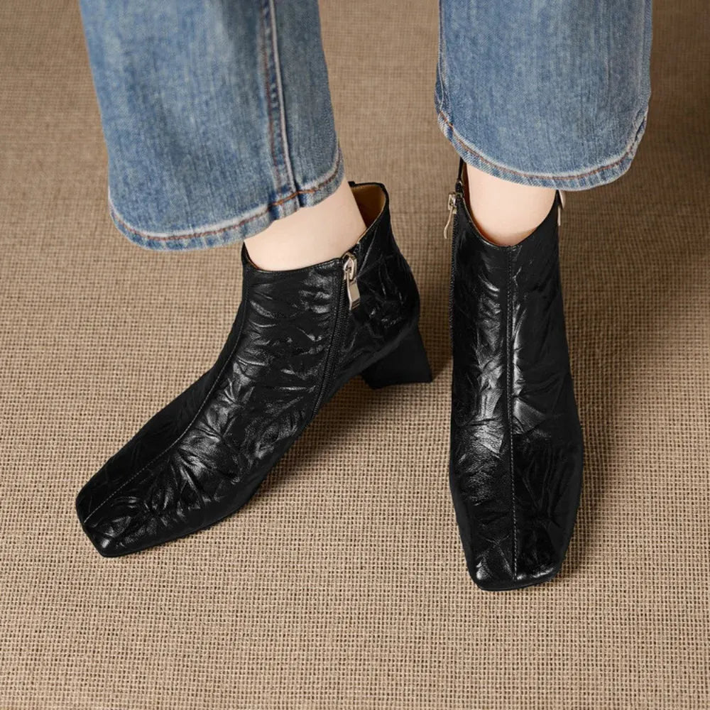Camille Genuine Leather Boots