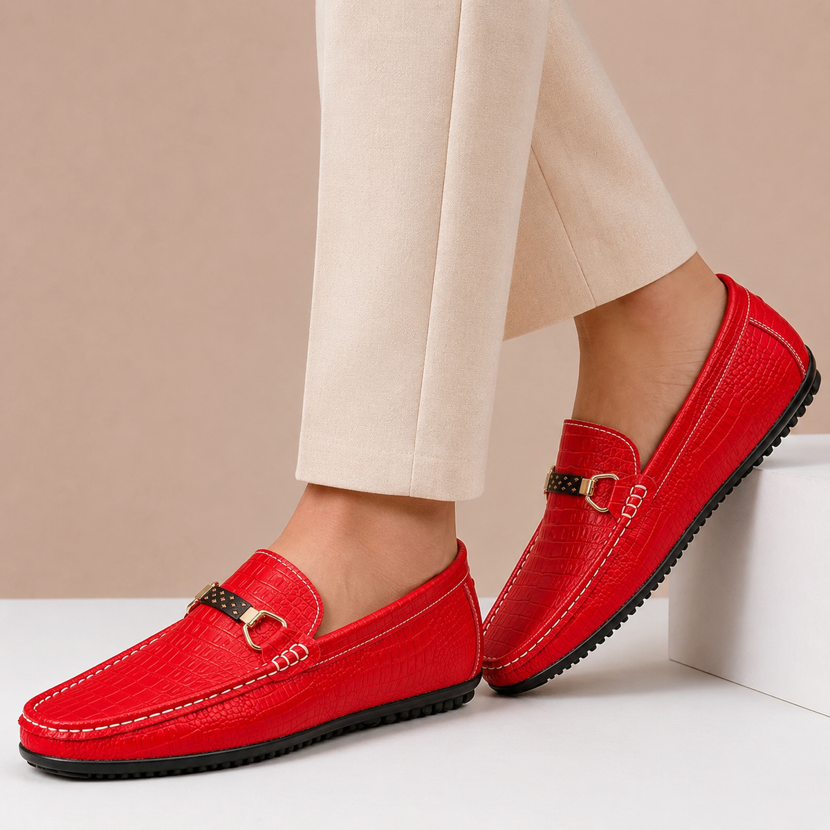 Marzelo loafers i ægte læder