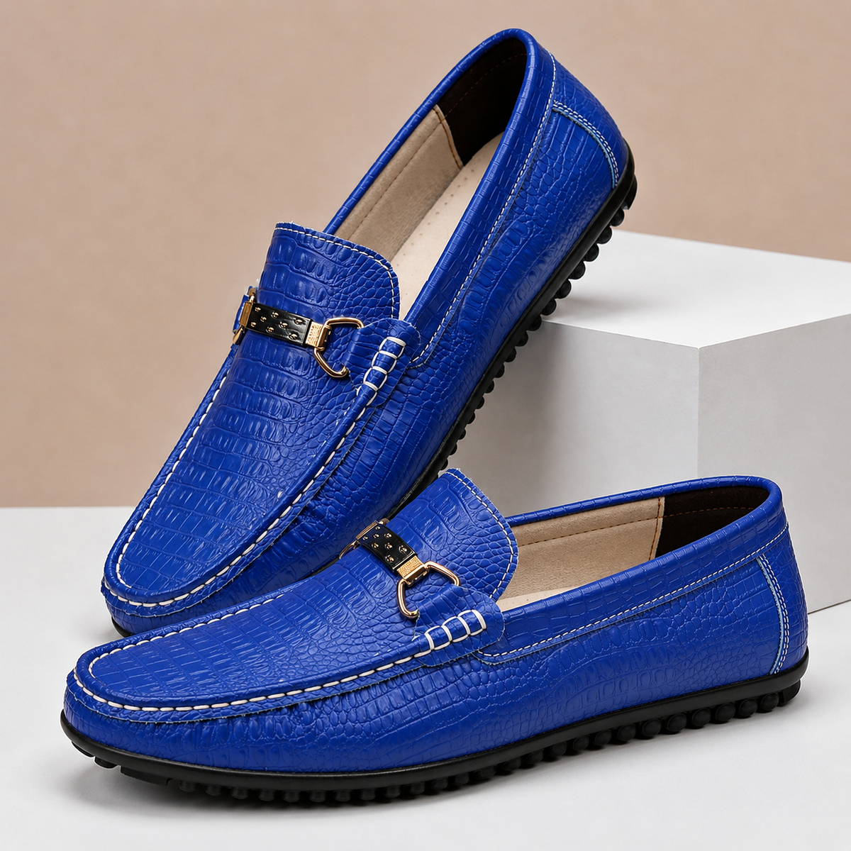 Marzelo loafers i ægte læder