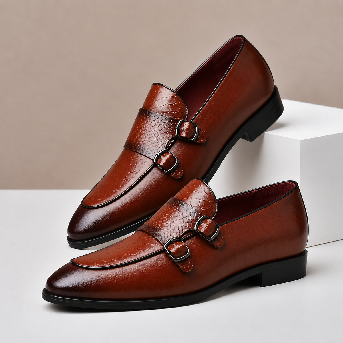 Fiorano loafers i ægte læder