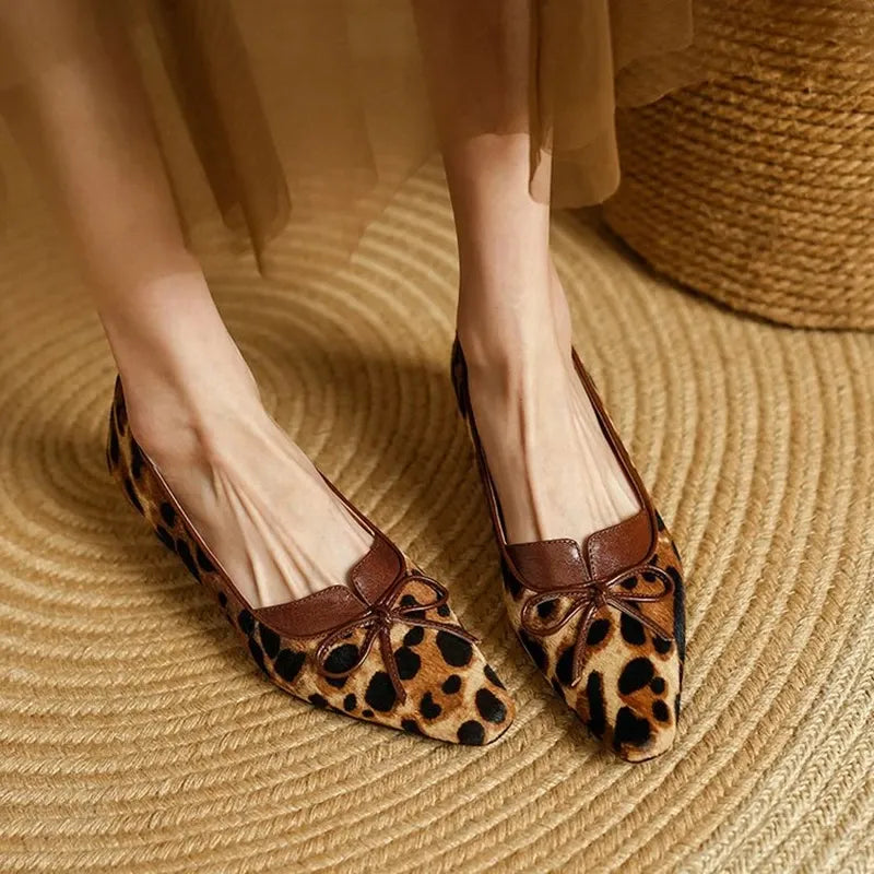 Georgina Genuine Leather Heels