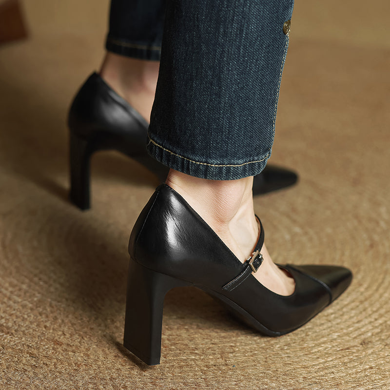 Tacchi Emily in vera pelle