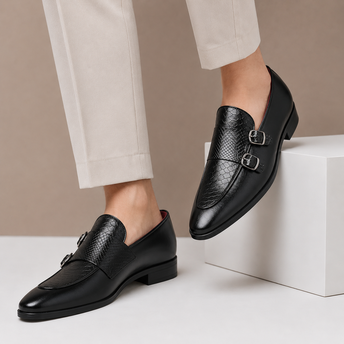 Fiorano loafers i ægte læder