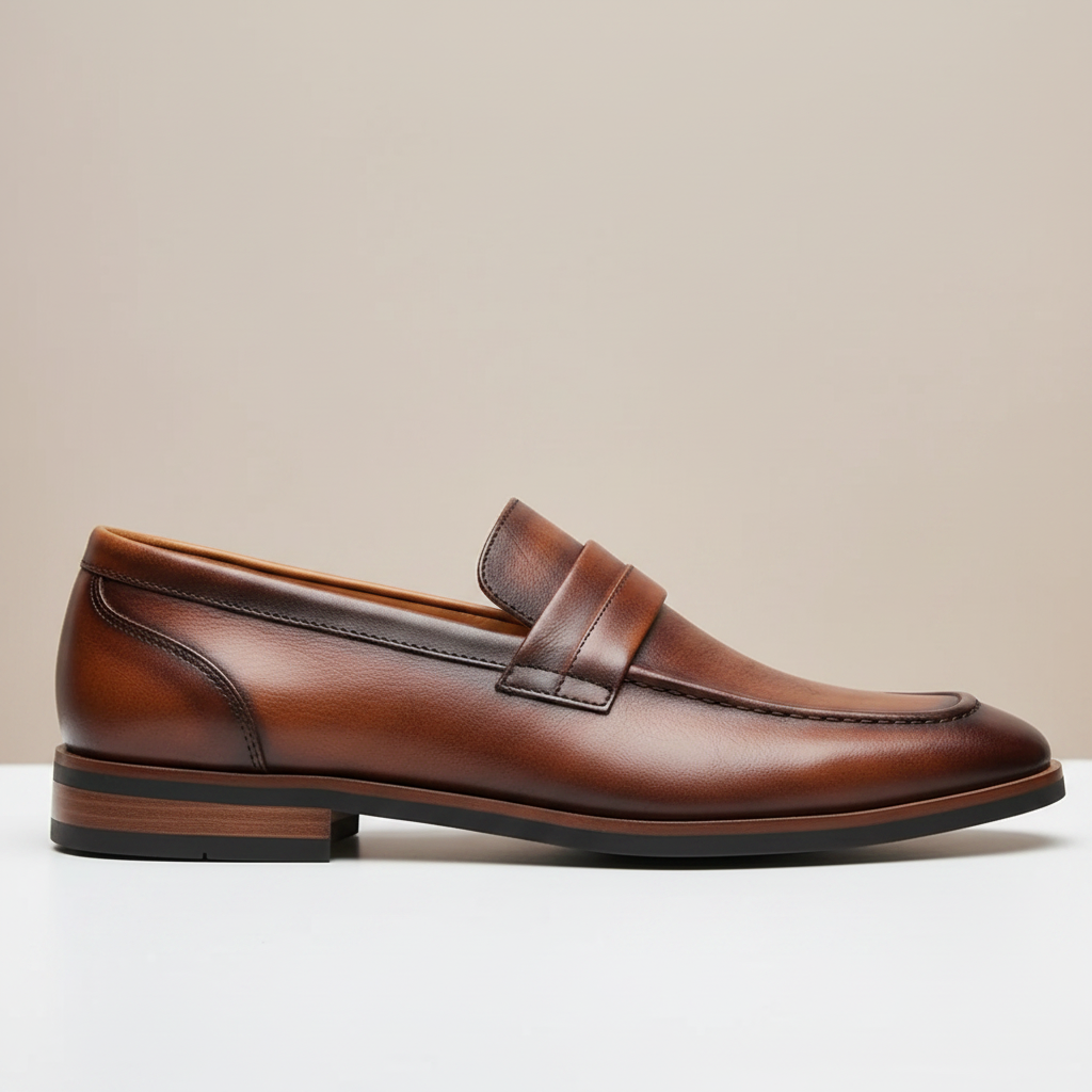 Dexter Loafers i Nötläder