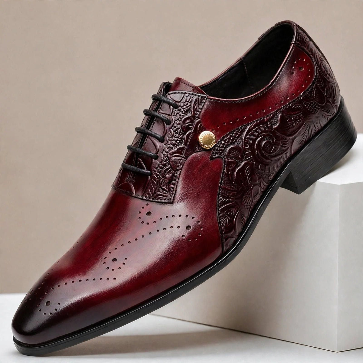 Quentin Cowhide Leather Shoes