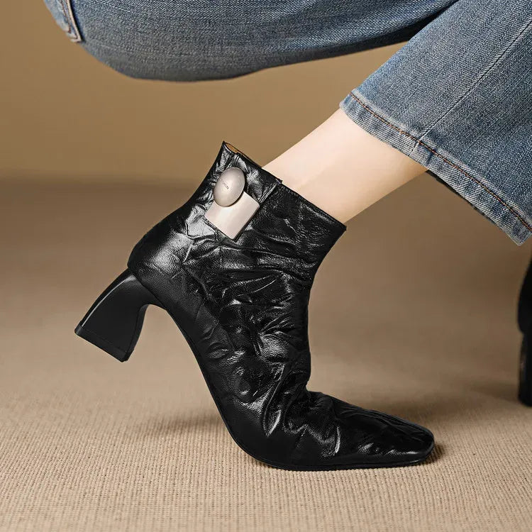 Camille Genuine Leather Boots