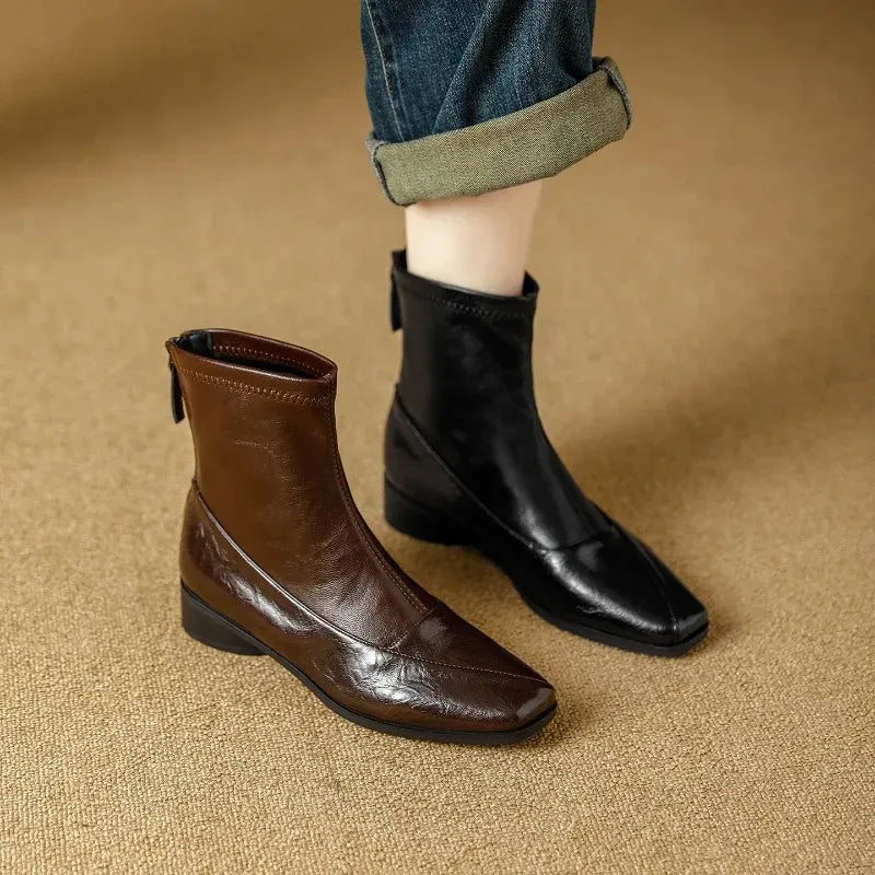Eloise Leather Boots